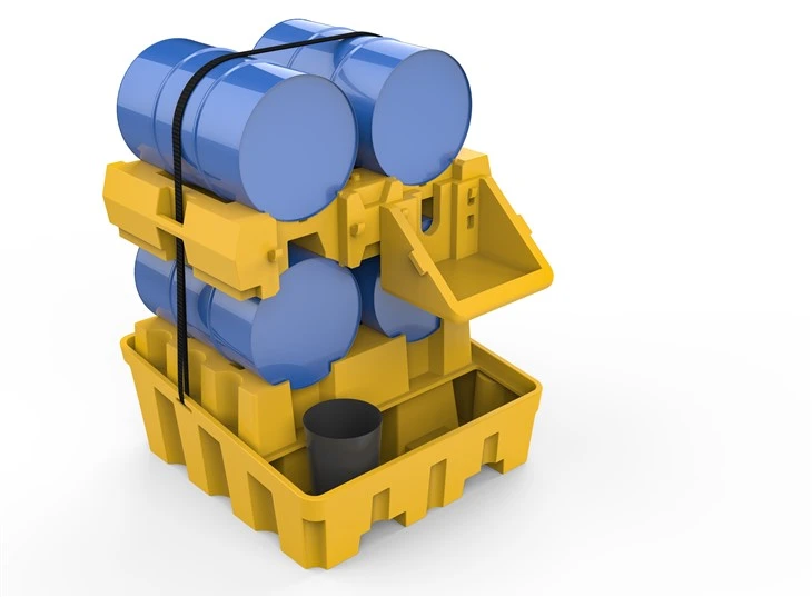 4 Drum Pallet Stacker Unità