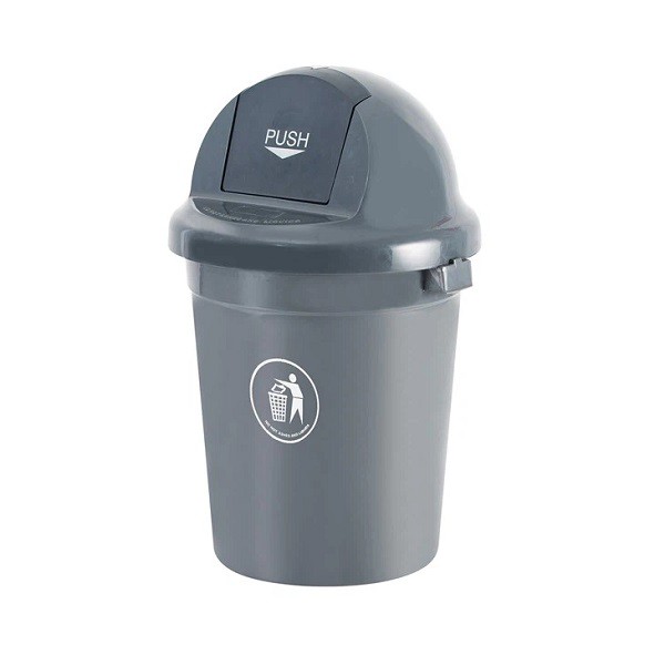 Plastic Round Push Lid Rubbish Bin Plastic Round Push Lid Rubbish Bin
