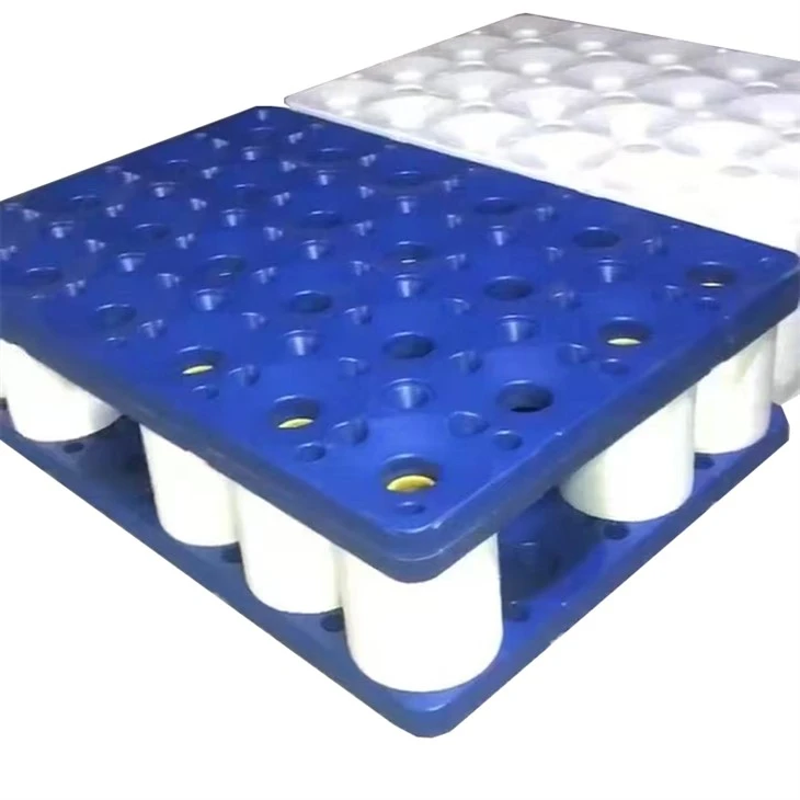 Pallet tal-ħjut tal-plastik hdpe
